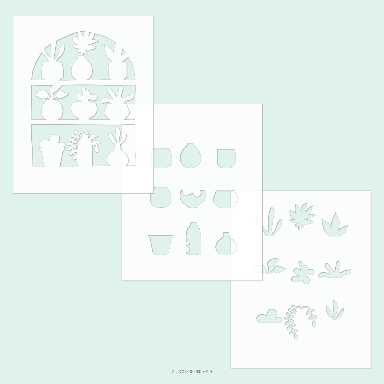 LAST CHANCE: On My Mind Stencil Pack