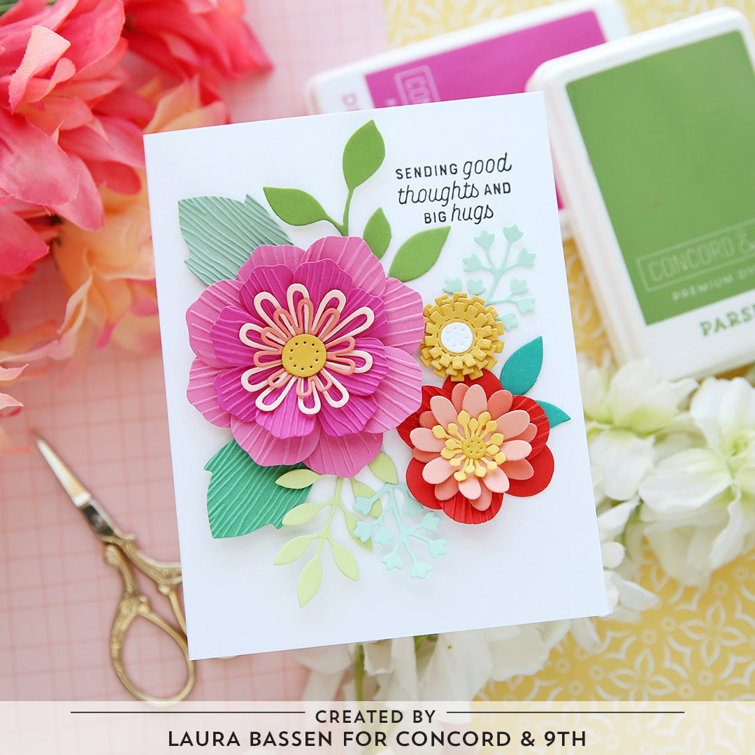 Paper Posy Stamp Set