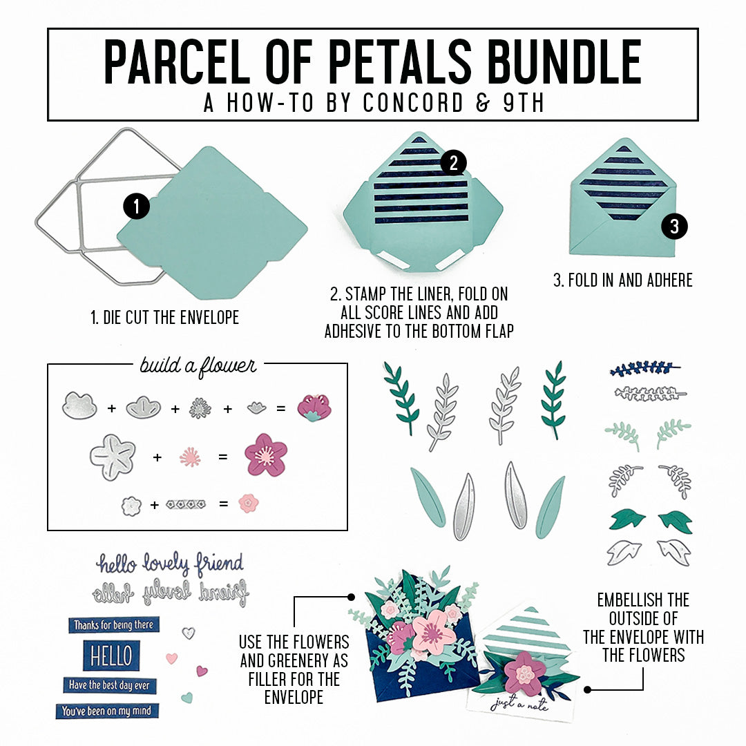 Paquete de pétalos