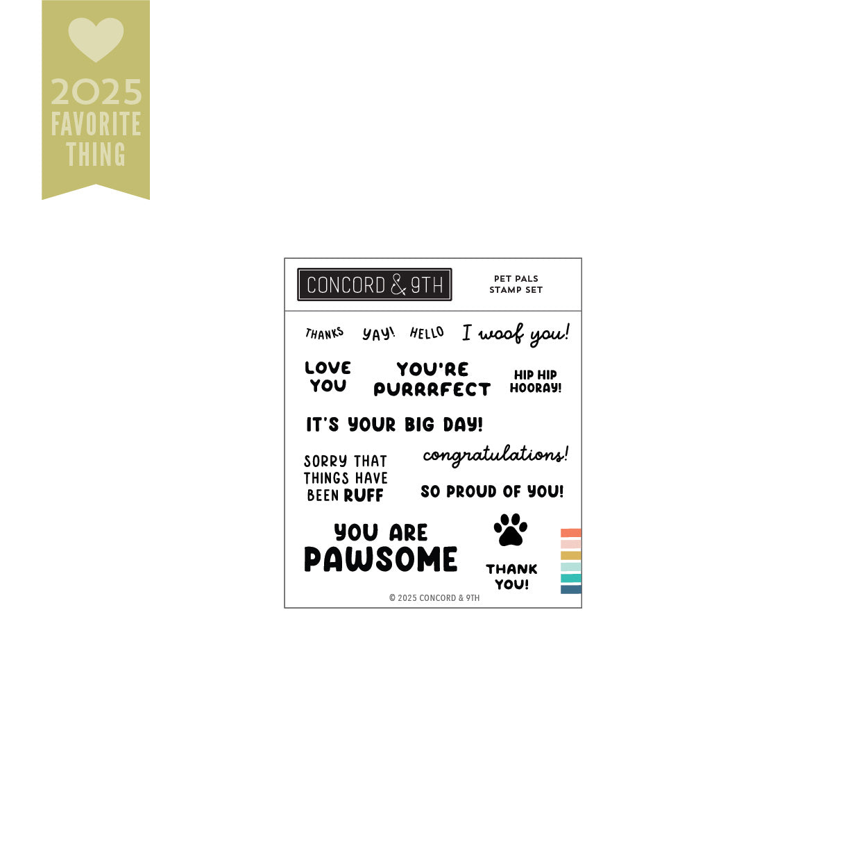 Pet Pals Stamp Set