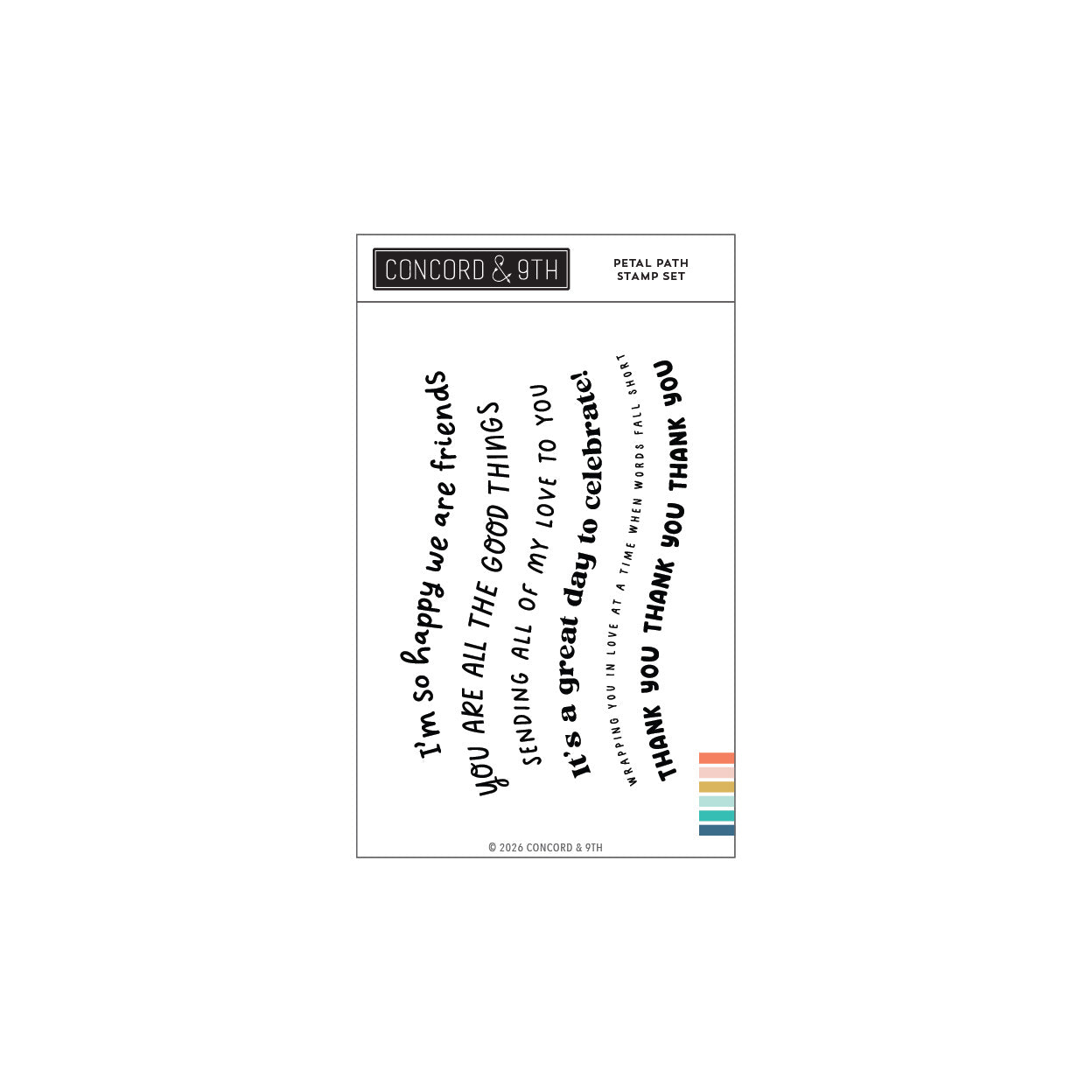 Petal Path Stamp Set