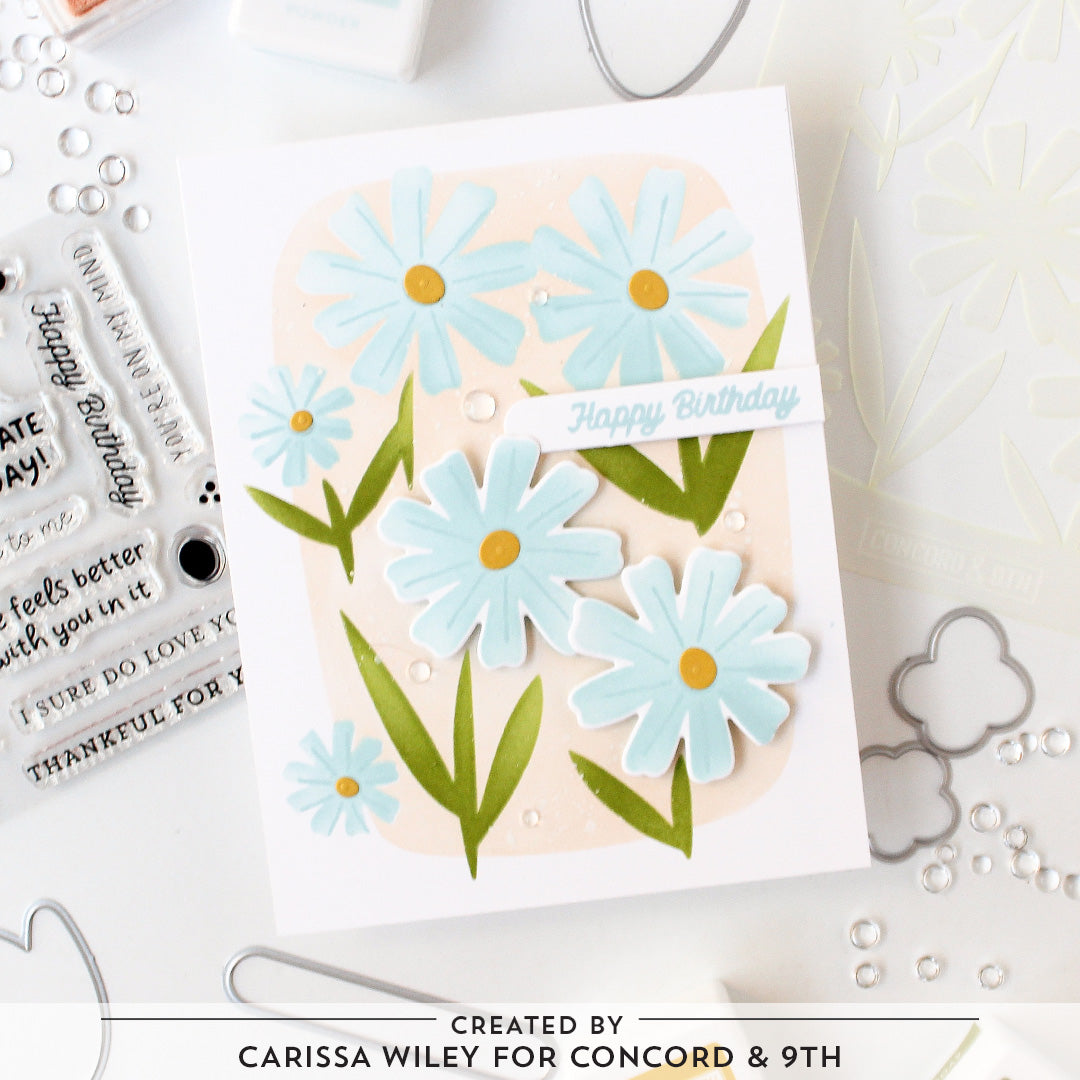 Petal Portraits Stencil Pack