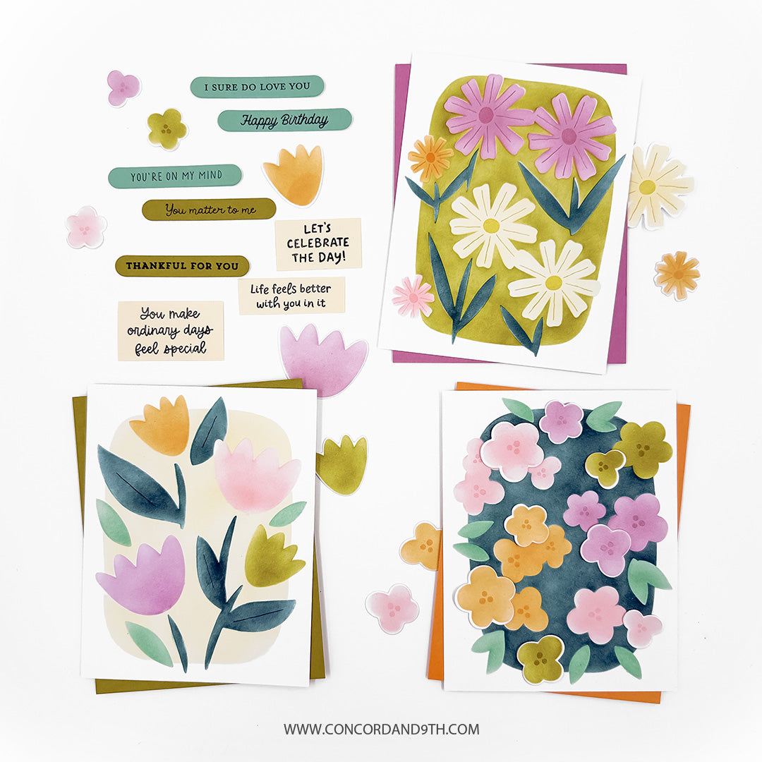 Petal Portraits Stamp Set