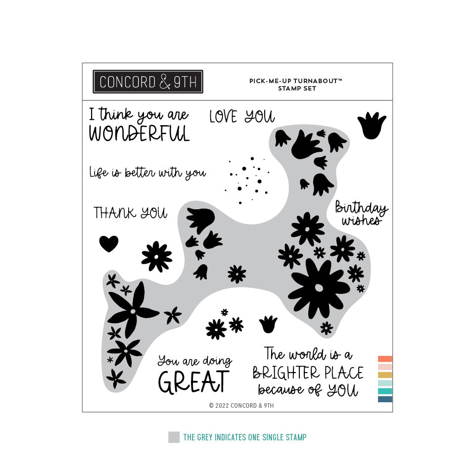 Pick-Me-Up Turnabout™ Stamp Set