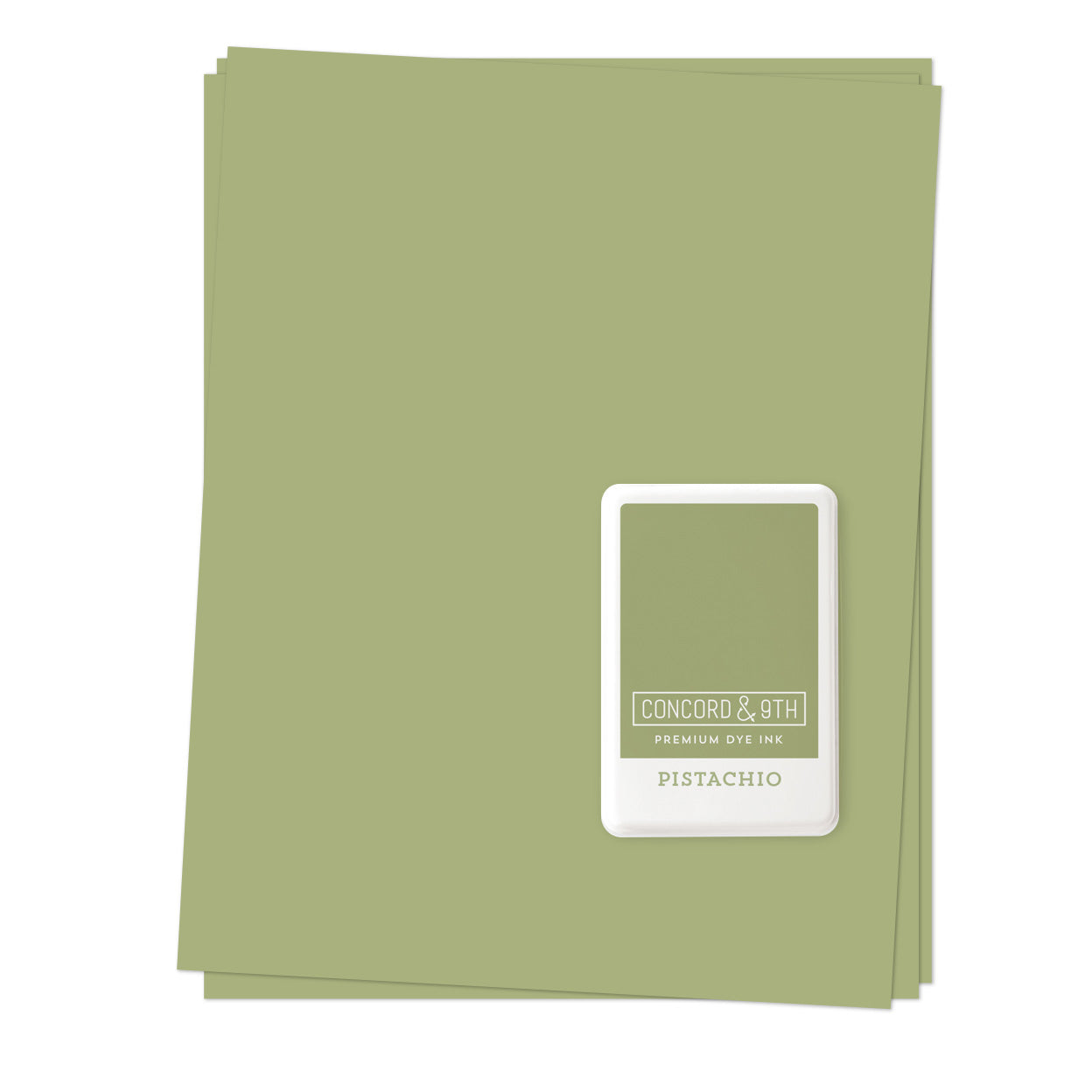 Cardstock: Pistachio Ink Pad & Cardstock Bundle