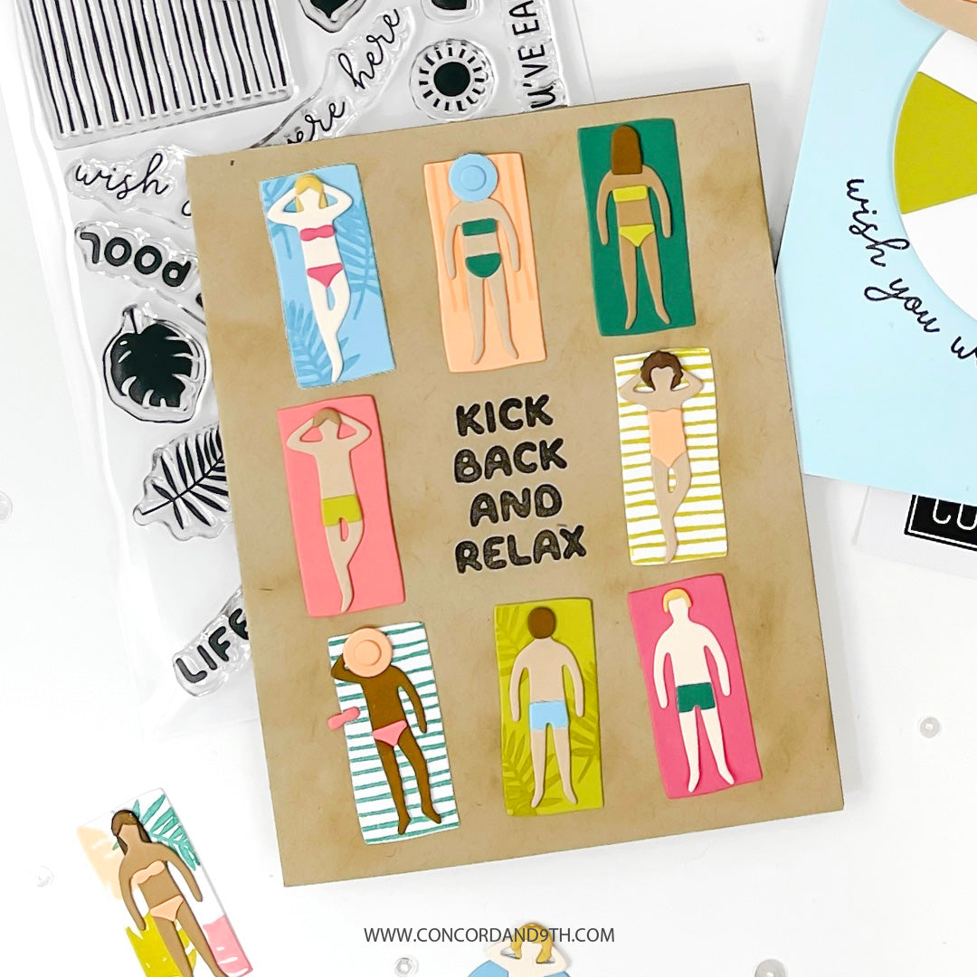 LAST CHANCE: Poolside Stamp Set