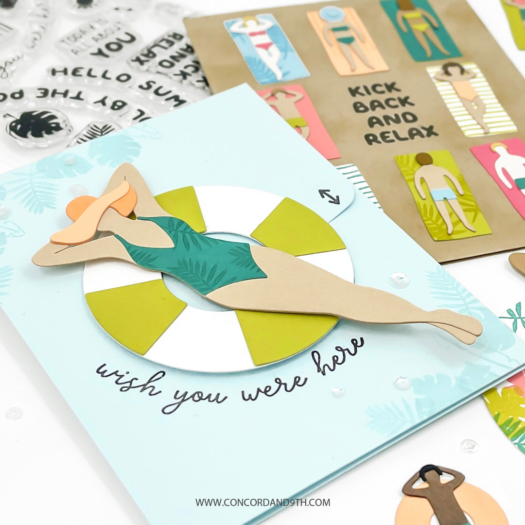 LAST CHANCE: Poolside Stamp Set