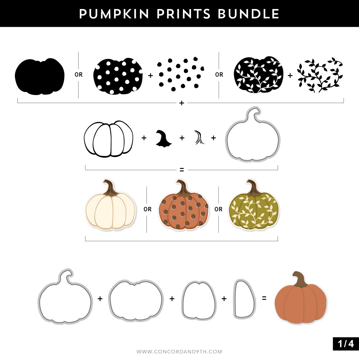 Pumpkin Prints Bundle