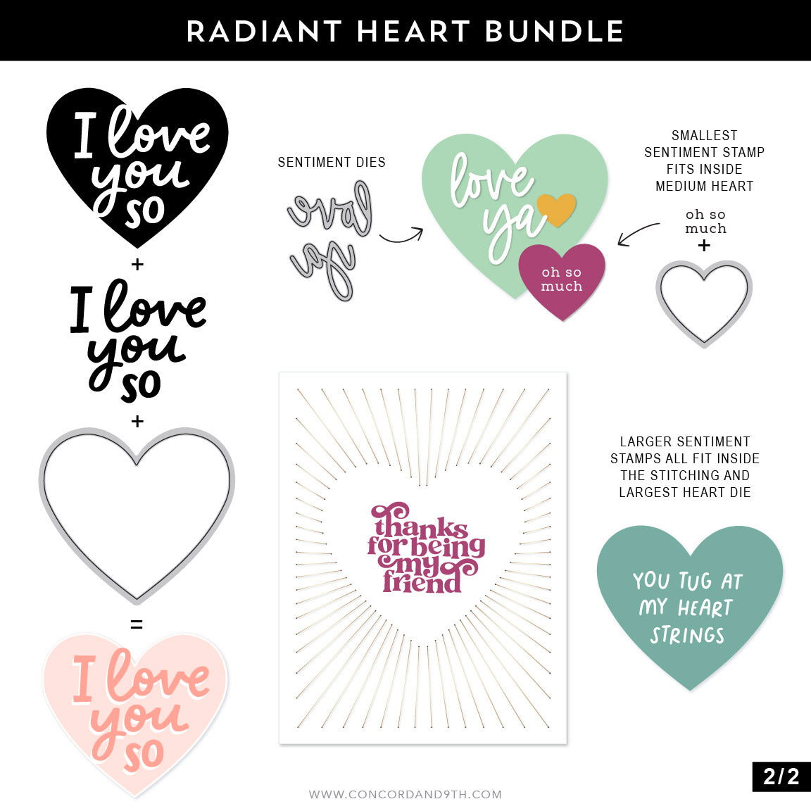 Radiant Heart Piercing Dies