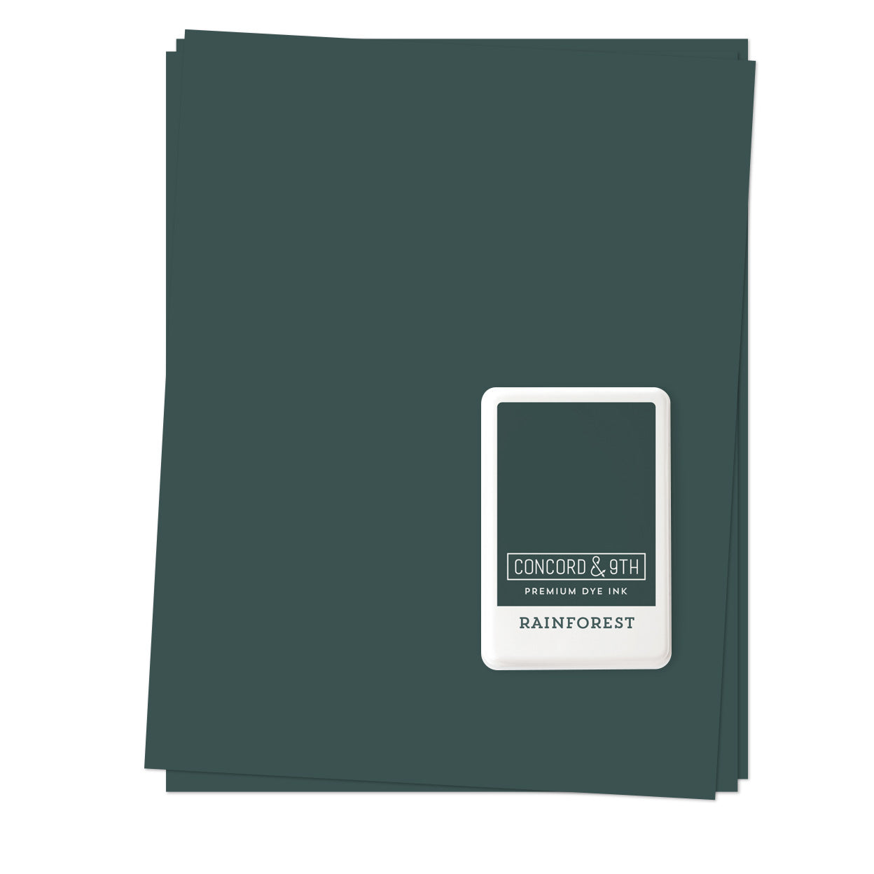 Cardstock: Rainforest Ink Pad & Cardstock Bundle