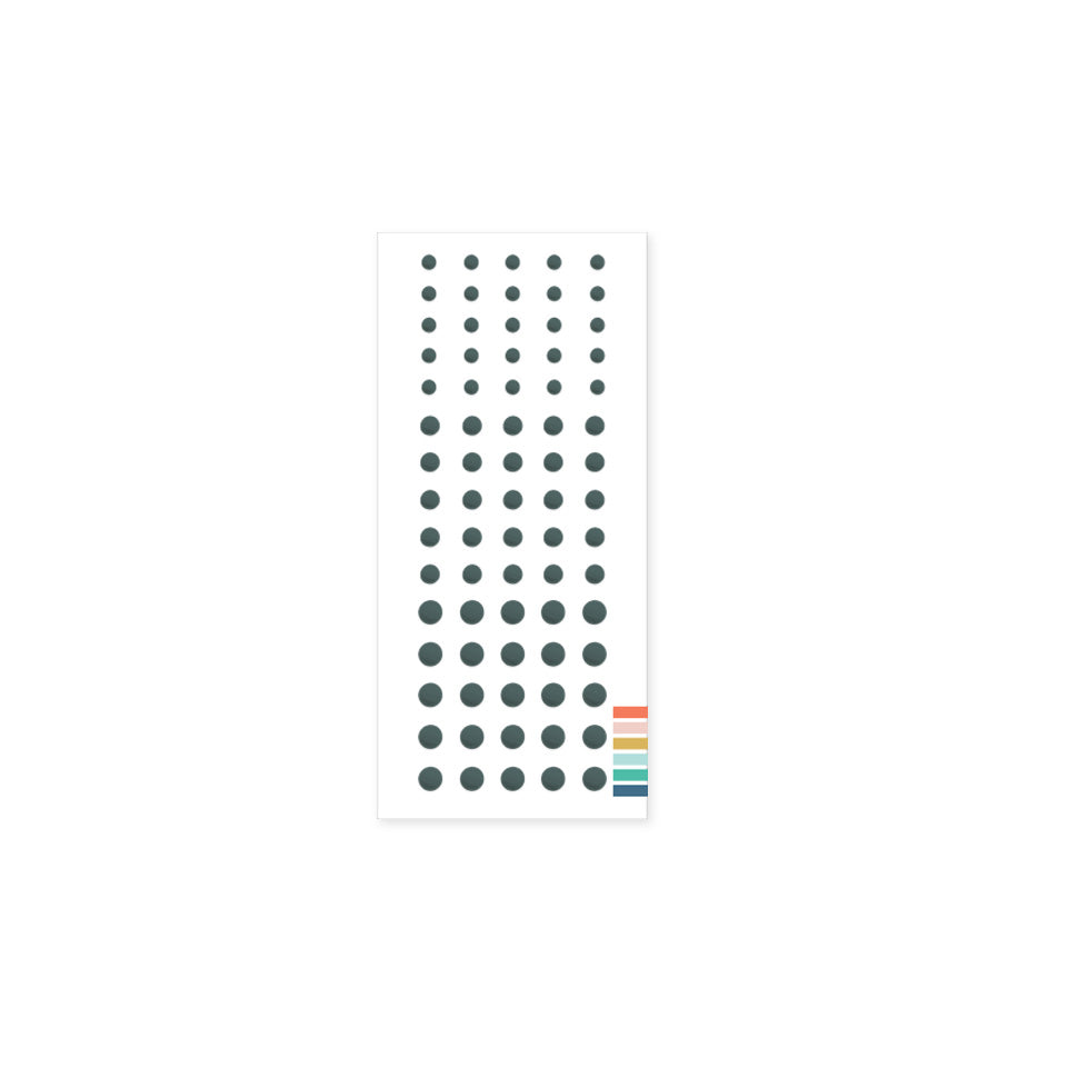 Enamel Dots: Rainforest