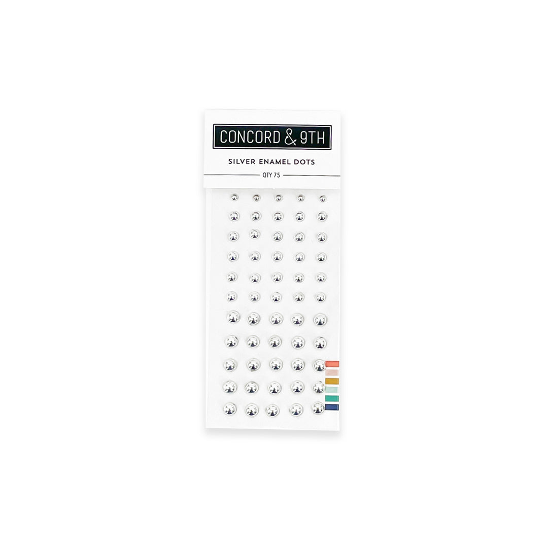 Puntos de esmalte: plata