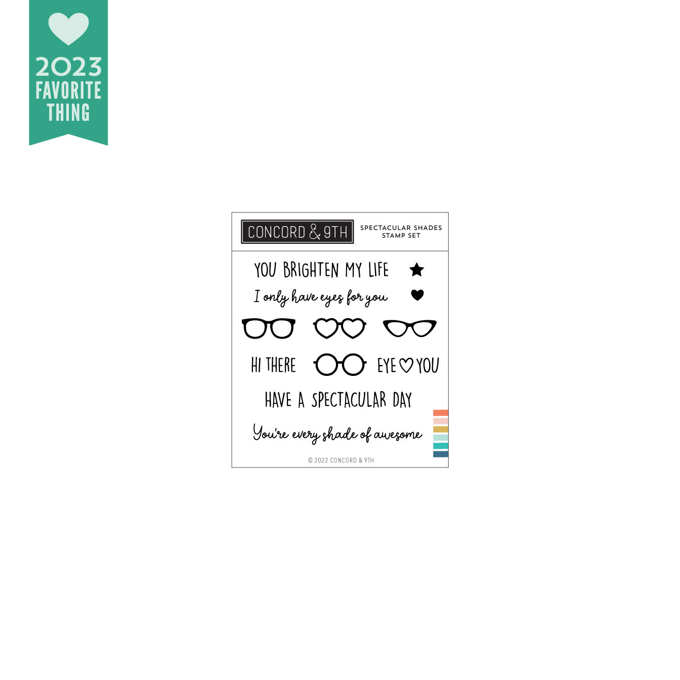 Spectacular Shades Stamp Set