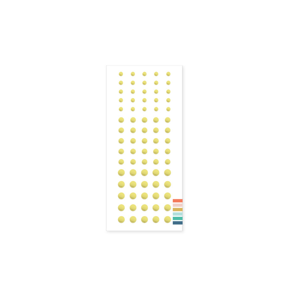 Enamel Dots: Starfruit