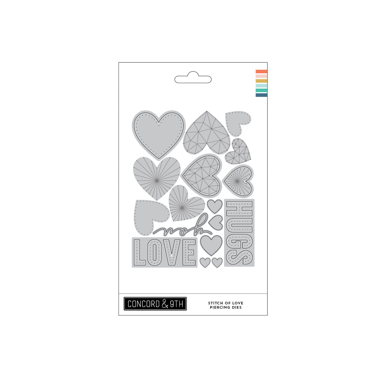 Stitch of Love Piercing Dies