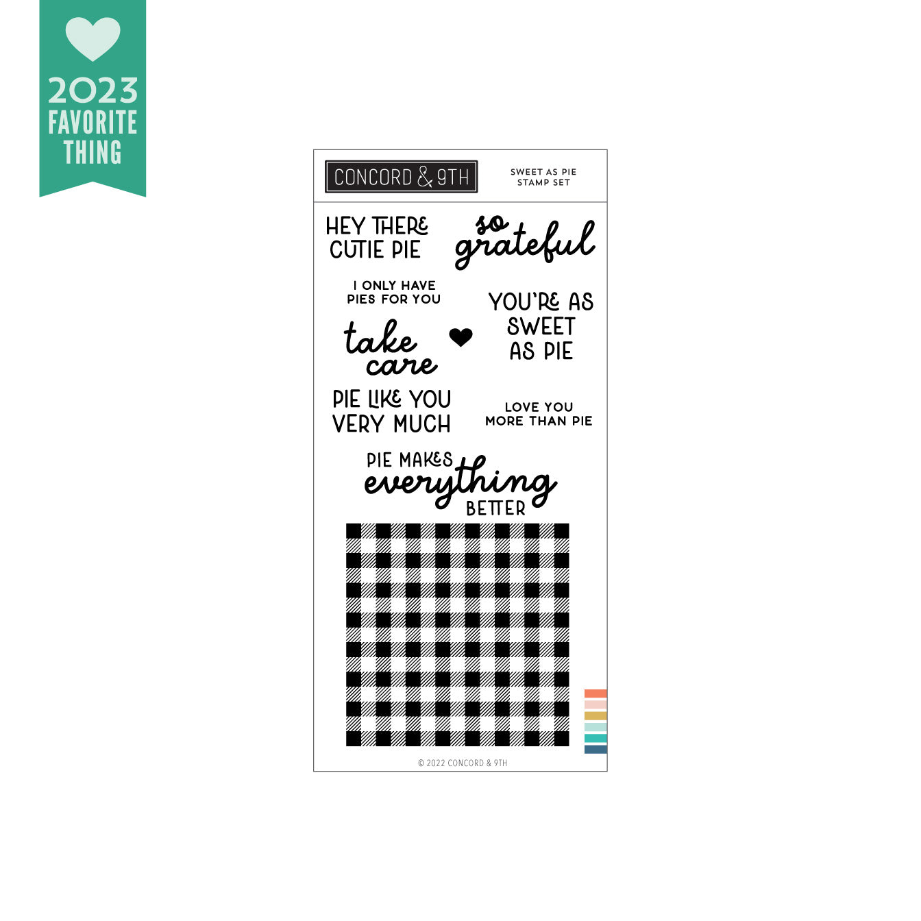 Sweet As Pie Stamp Set