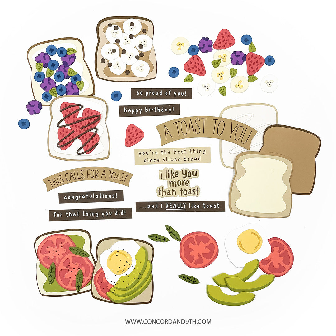 Toast Time Stamp Set