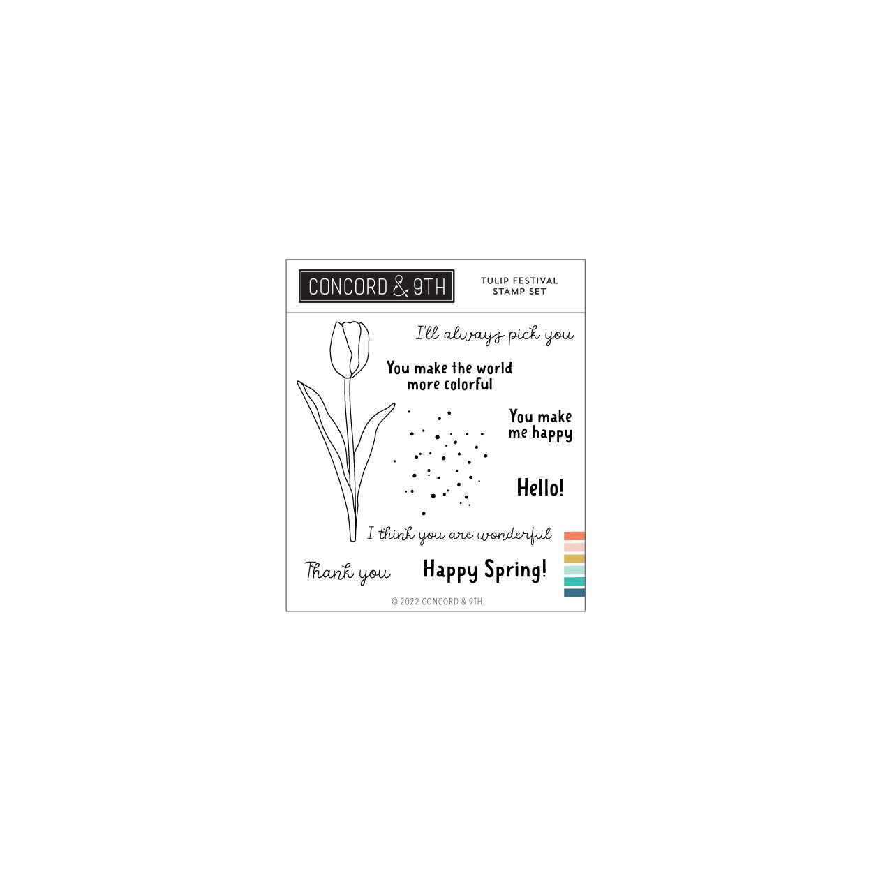 Tulip Festival Stamp Set