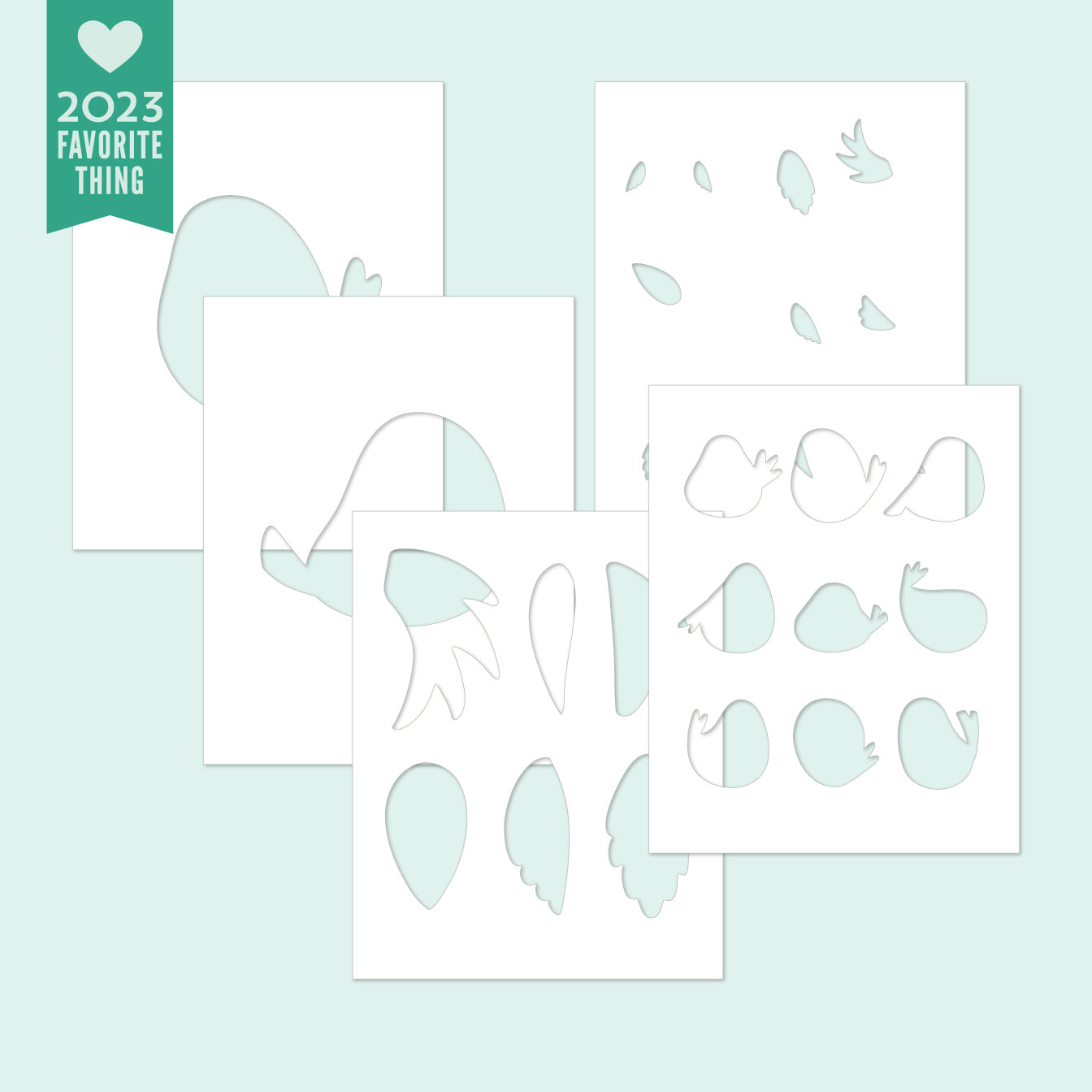 Tweet Life Stencil Pack