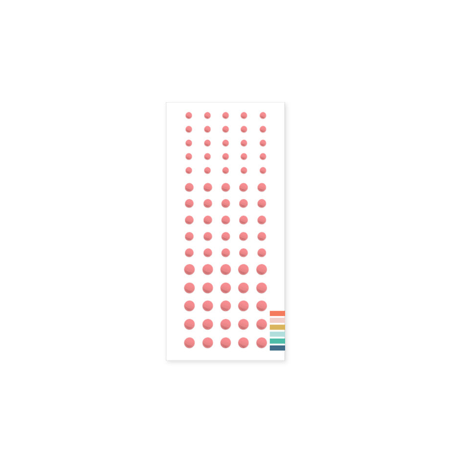 Enamel Dots: Watermelon