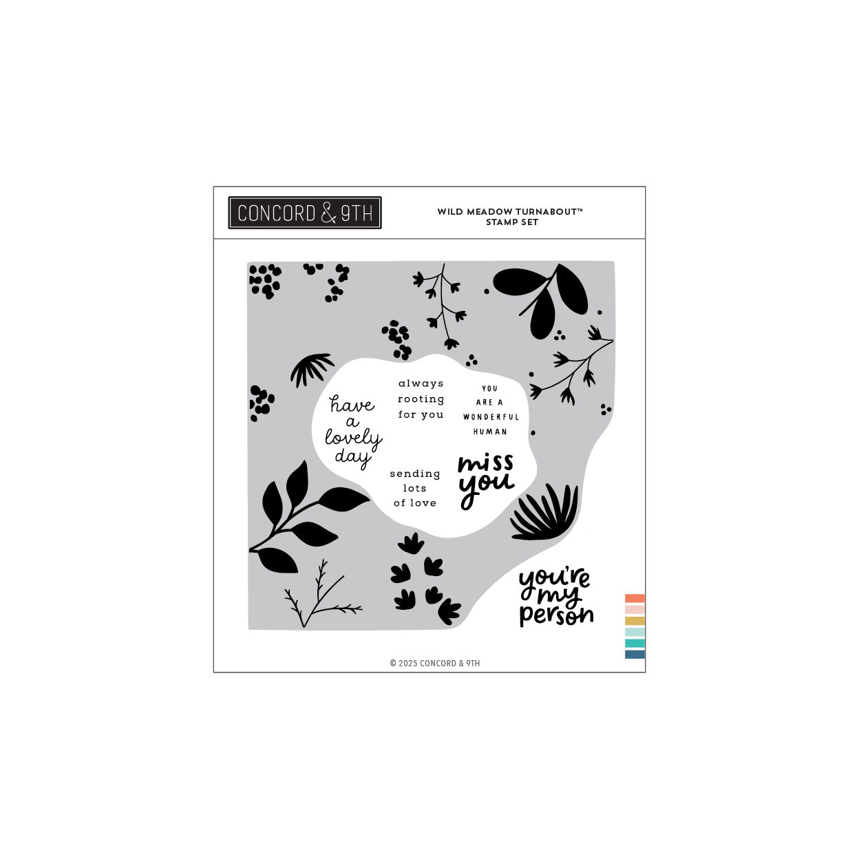 Wild Meadow Turnabout™ Stamp Set