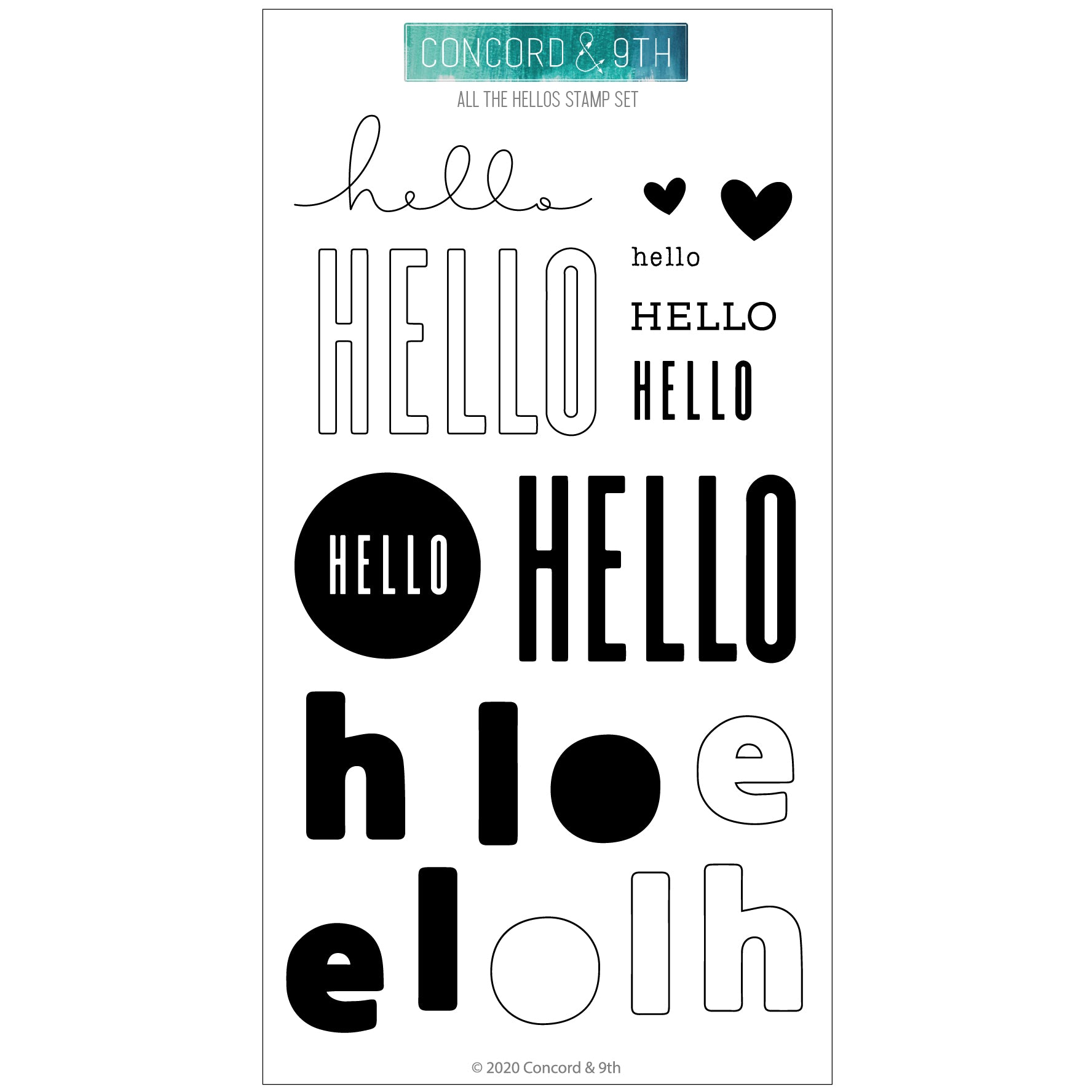 LAST CHANCE: All the Hellos Stamp Set