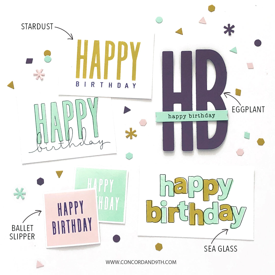 All the Birthdays Stamp Set