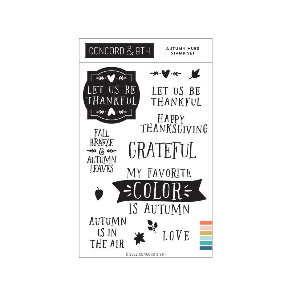 Autumn Hues Stamp Set