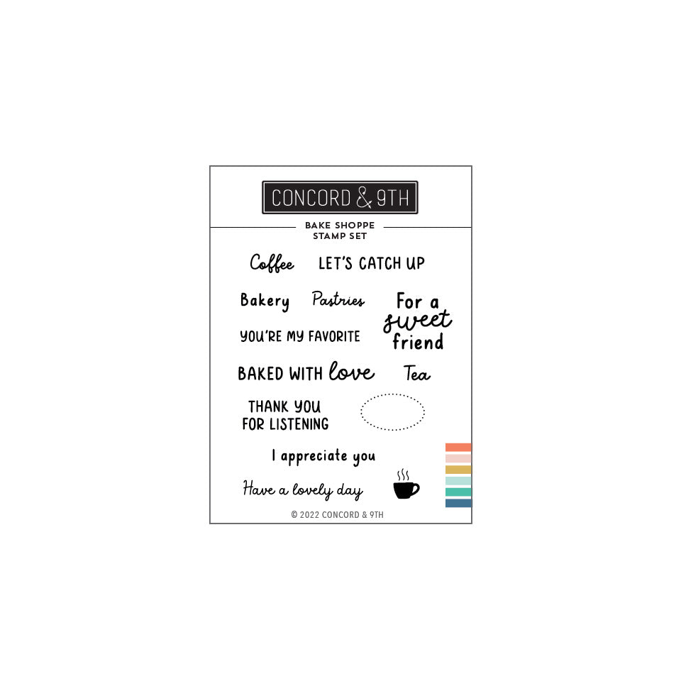 Bake Shoppe Stamp Set