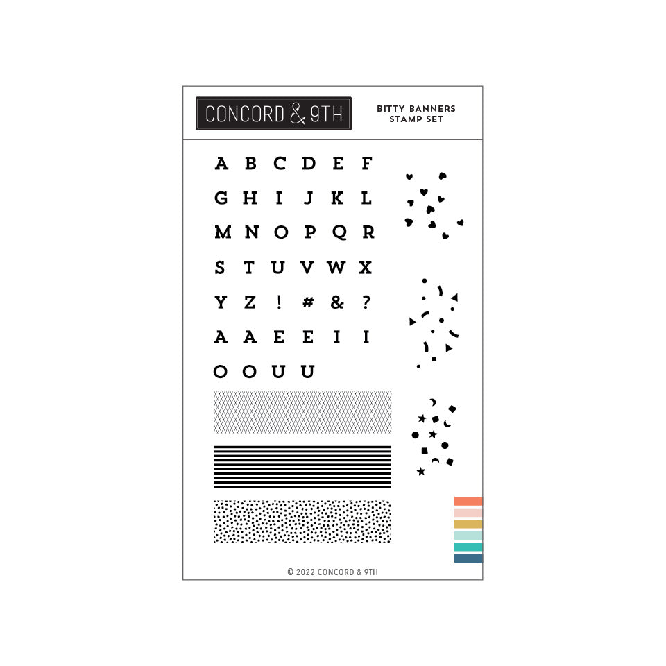 LAST CHANCE: Bitty Banners Stamp Set