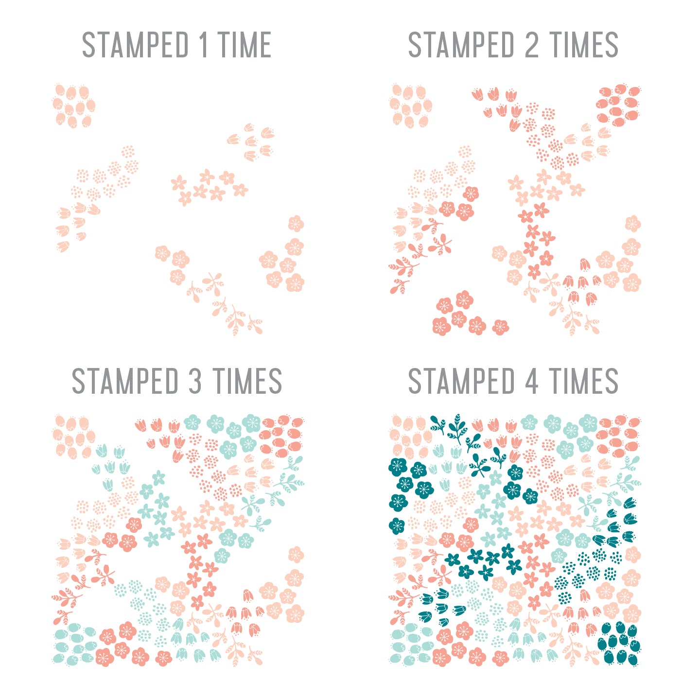 Flower Patch Turnabout™ Stamp Set