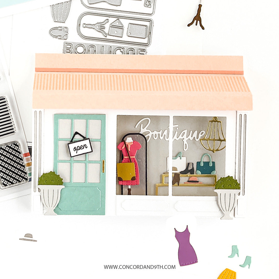 Paquete de tienda de moda