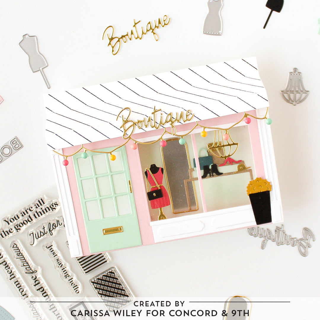 Juego de sellos de Fashion Shoppe