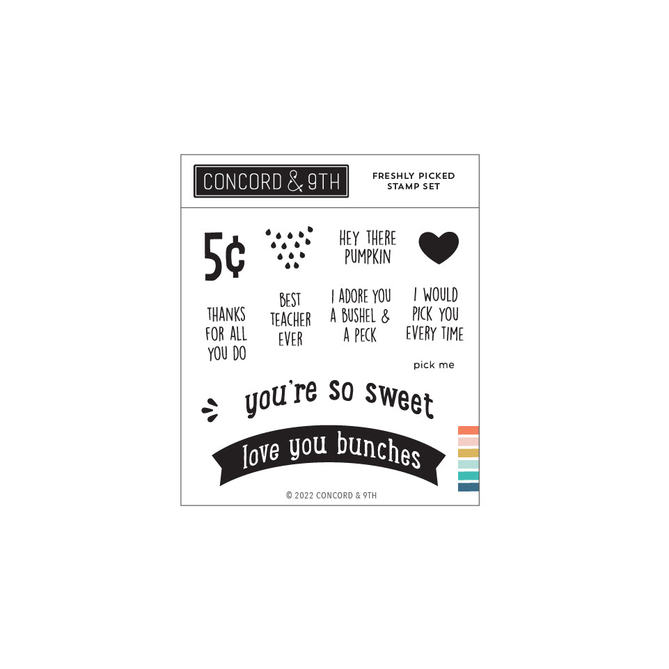 Freshly Picked Stamp Set