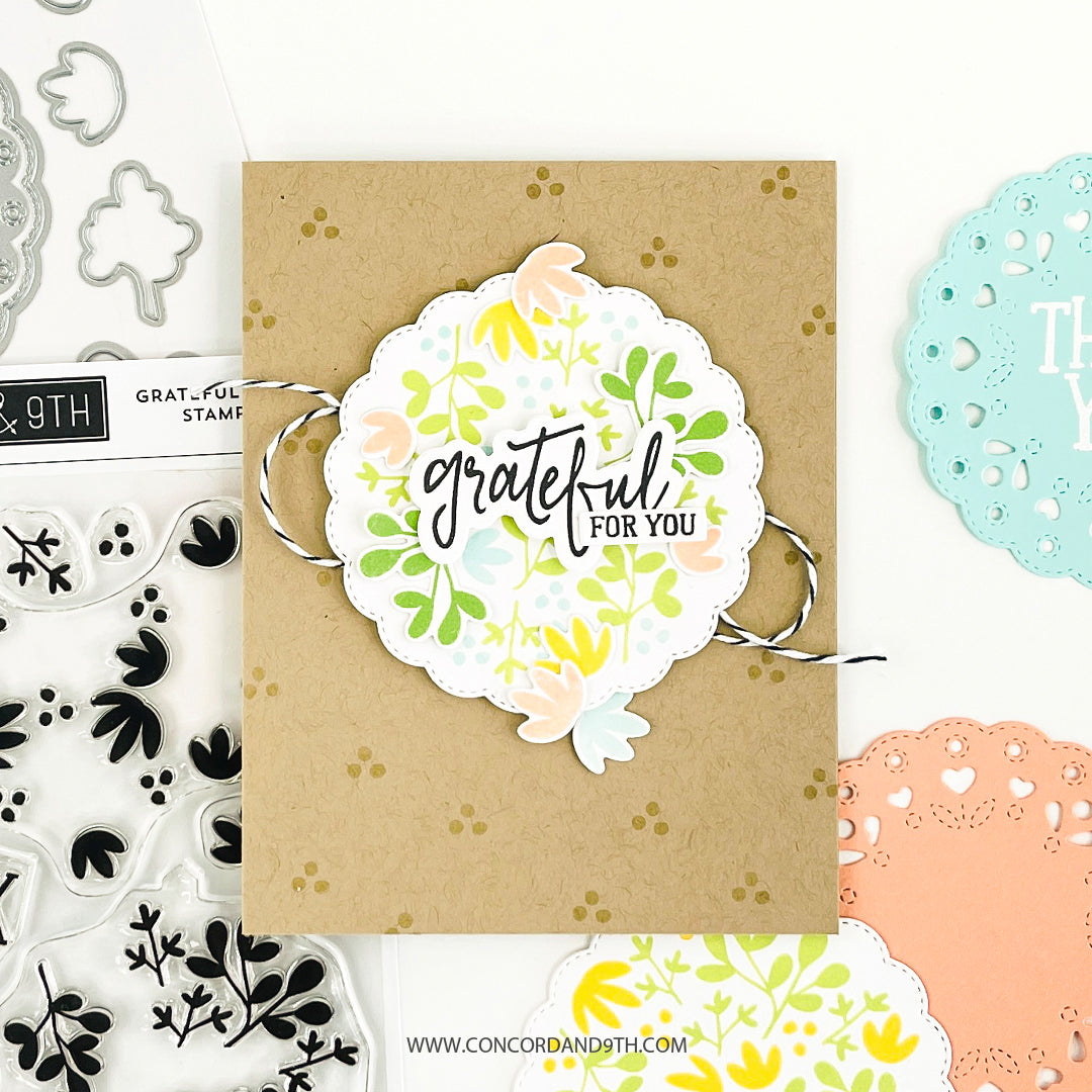 Grateful Blooms Stamp Set
