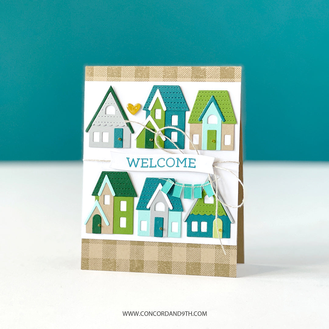 Juego de sellos Stacks Home for the Holidays