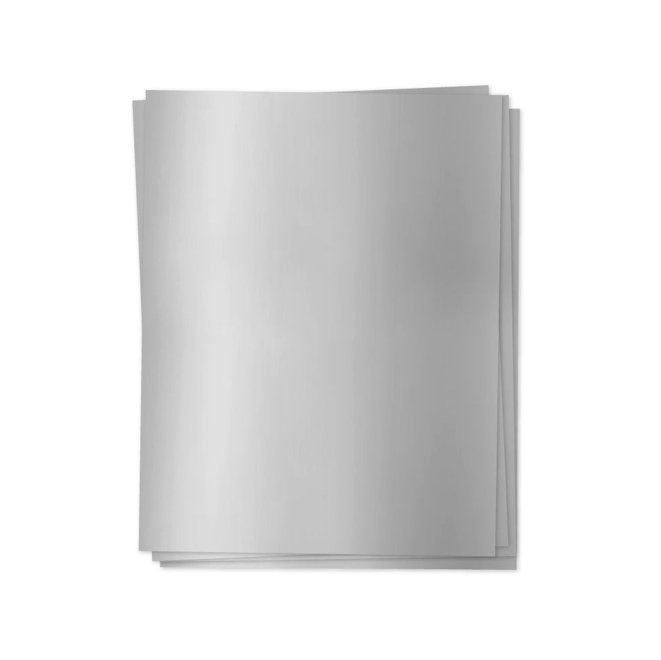 Matte Silver Foil Paper Pack