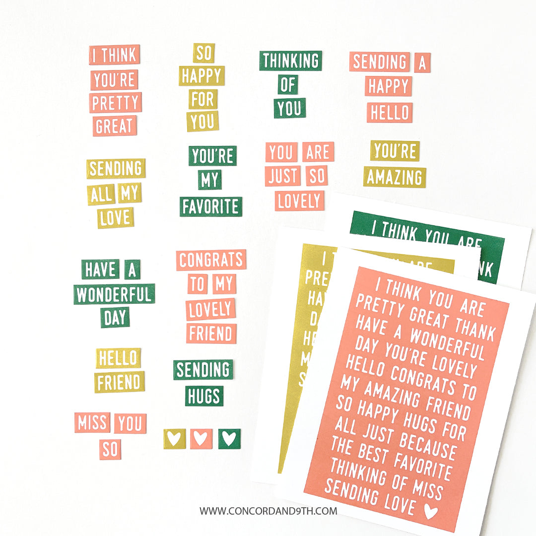 Mix & Match Everyday Sentiments Bundle