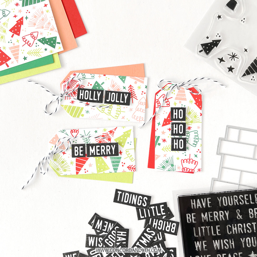 Mix & Match Holiday Sentiments Stamp Set