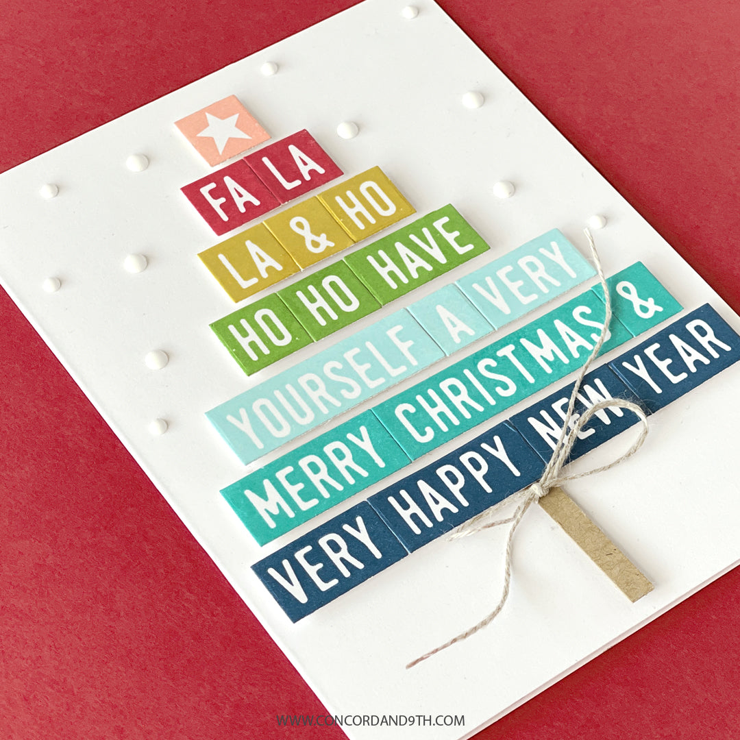 Mix & Match Holiday Sentiments Stamp Set