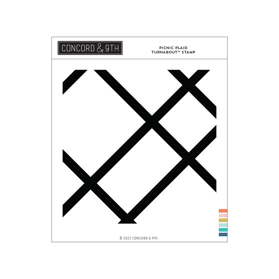 Picnic Plaid Turnabout™ Stamp