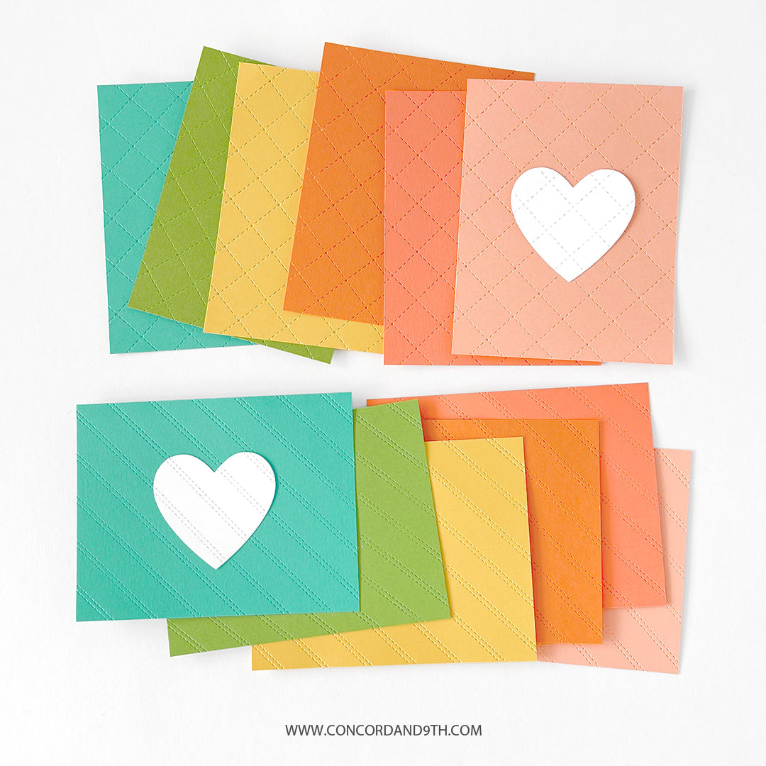 Quilted Card Front Die