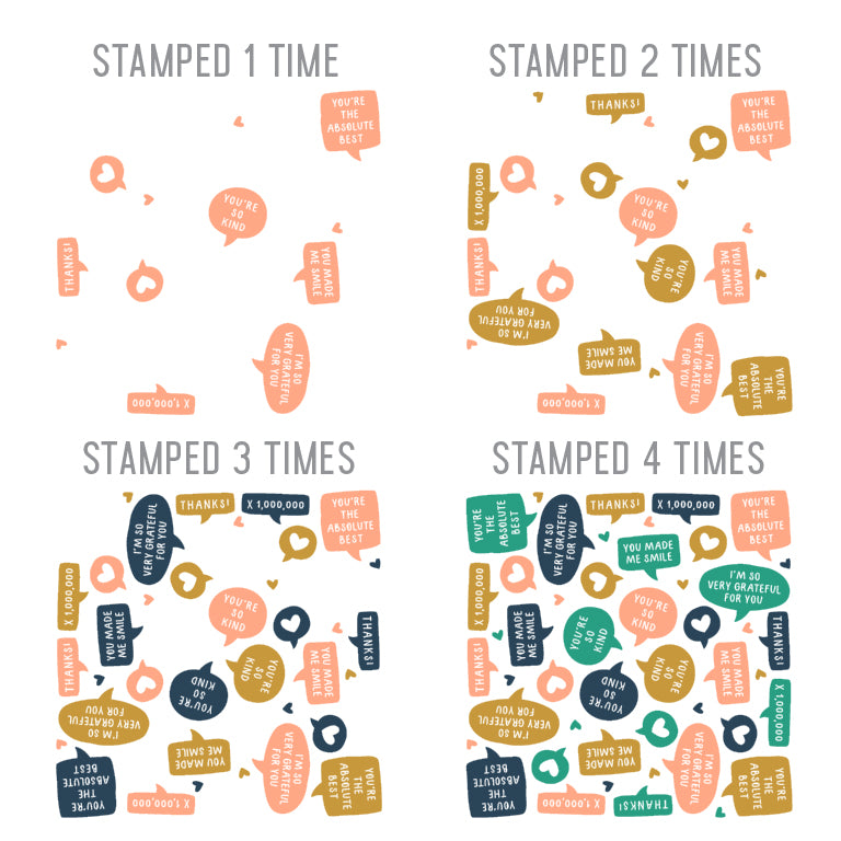 LAST CHANCE: Say Thanks Turnabout™ Stamp Set