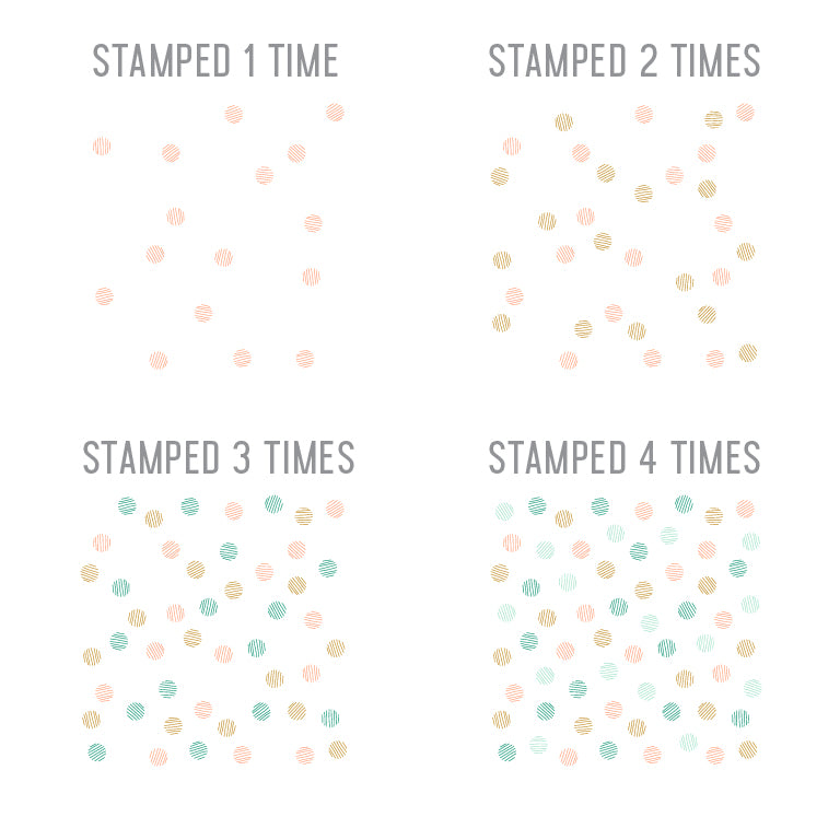 Sketched Dots Turnabout™ Stamp