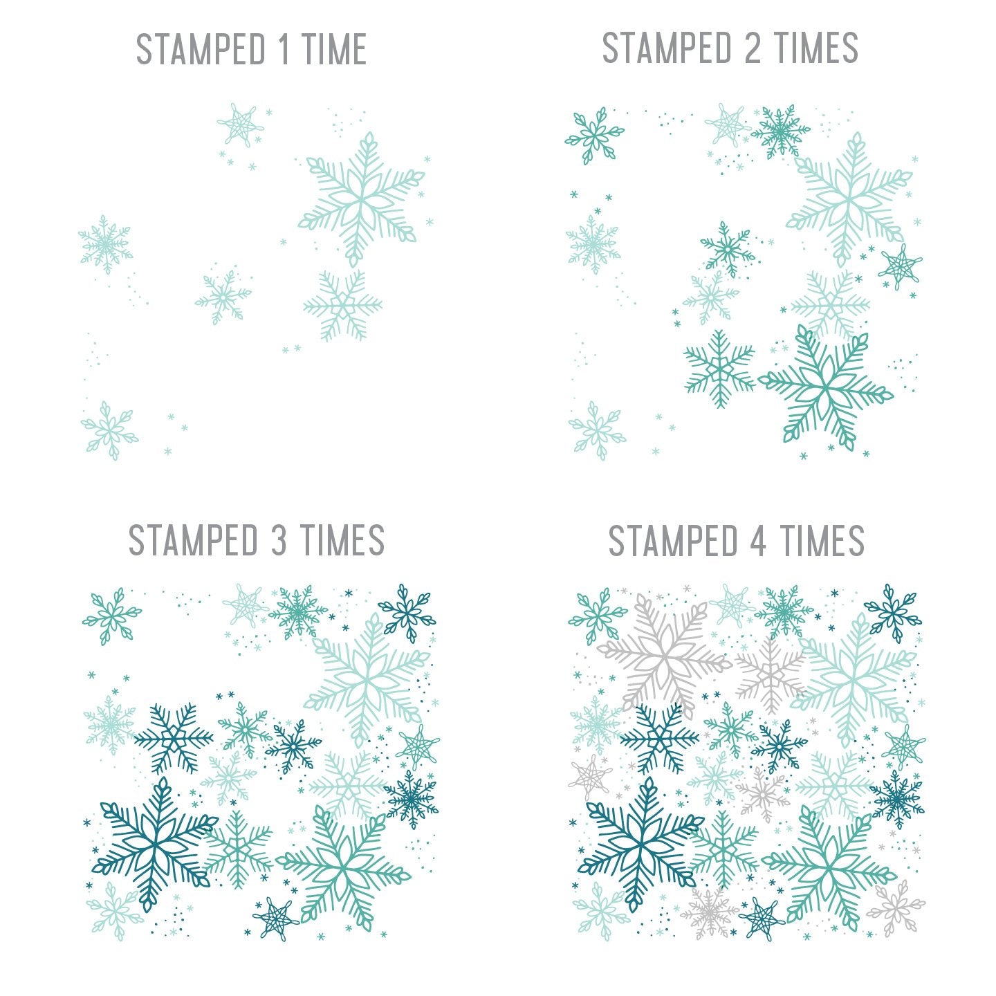 Snowflakes Turnabout™ Stamp Set