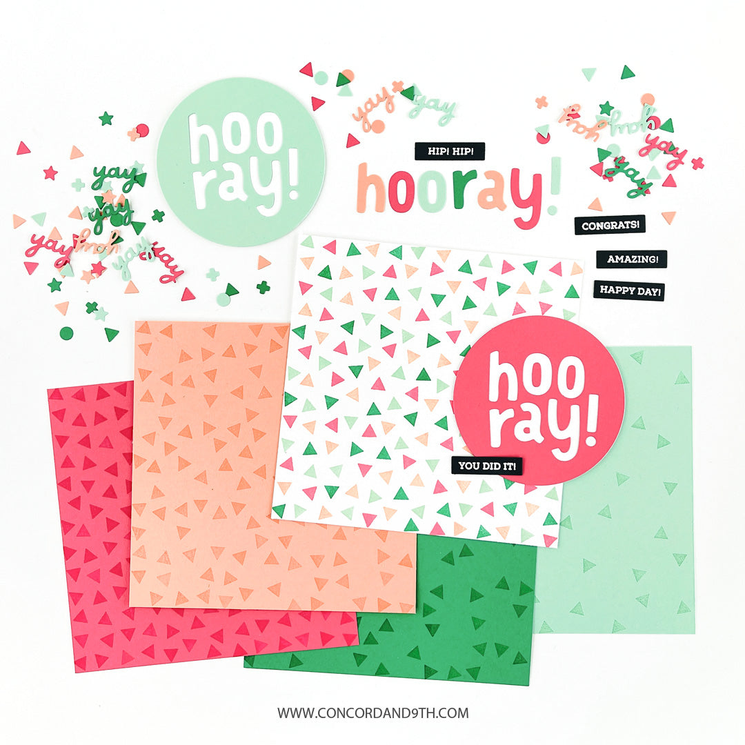 LAST CHANCE: Triangle Confetti Dies