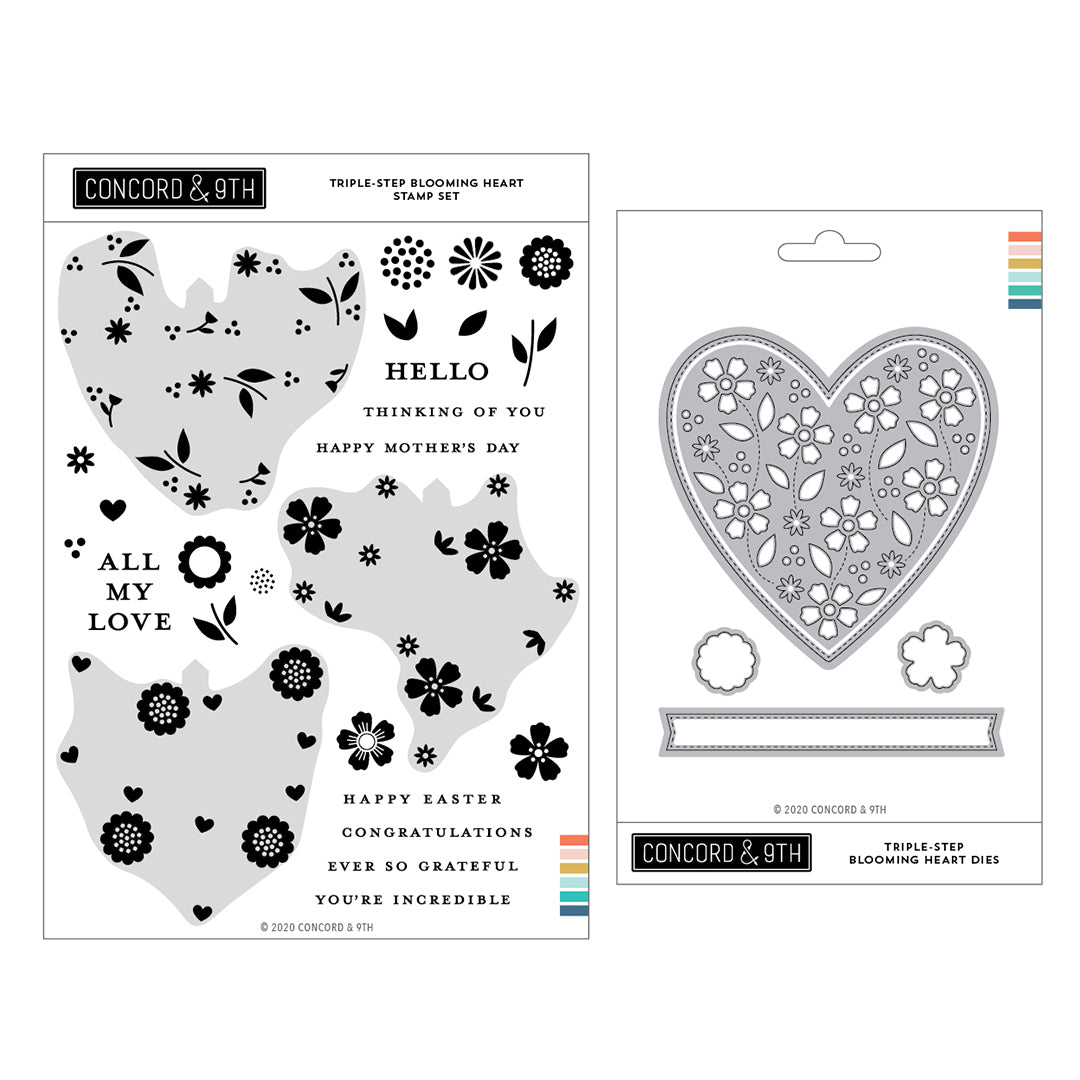 Triple-Step Blooming Heart Bundle