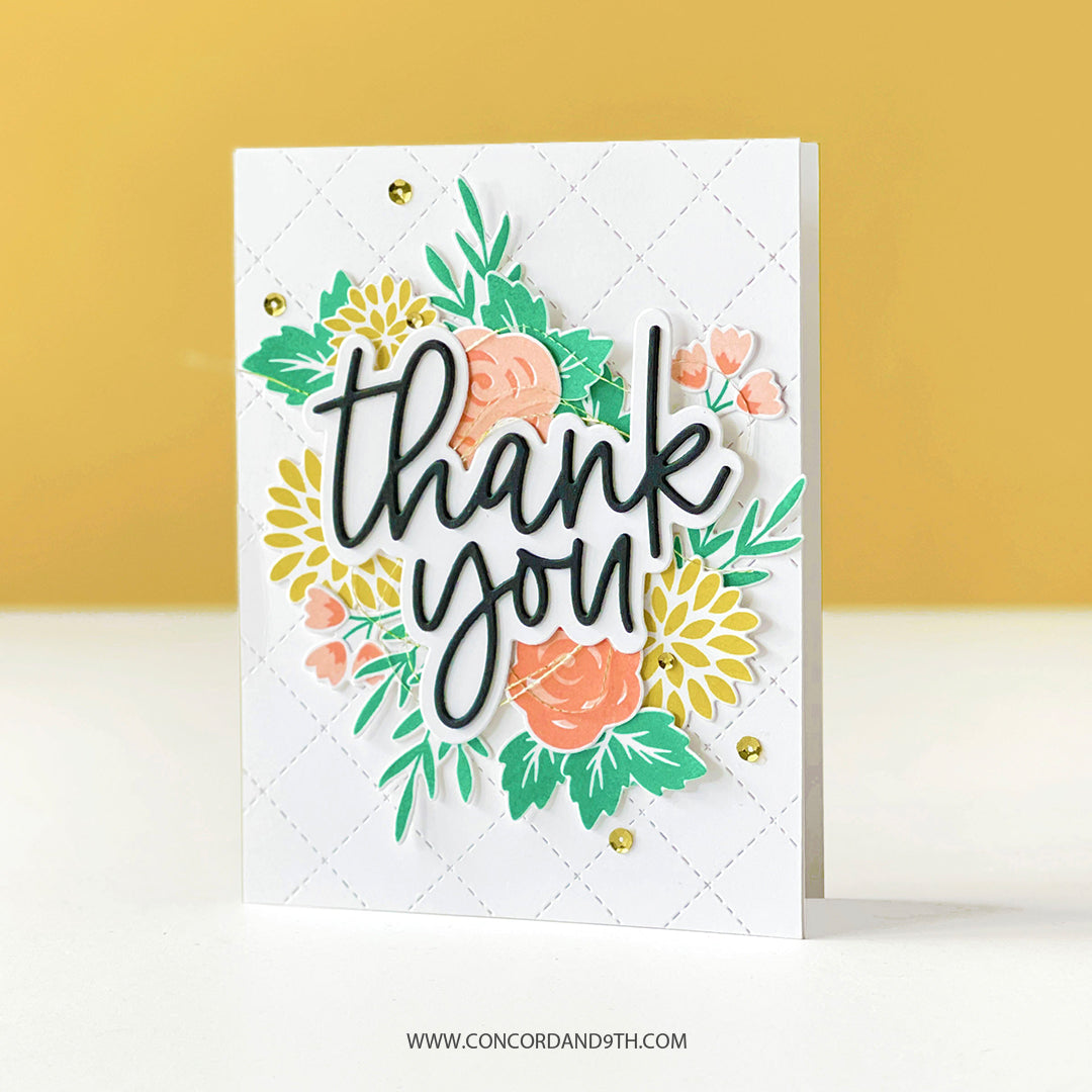 LAST CHANCE: Triple-Step Floral Frame Dies