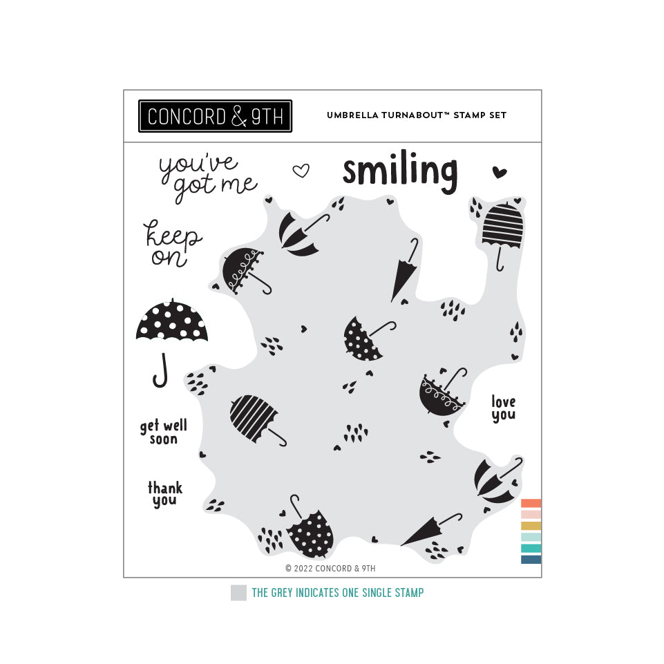 Umbrella Turnabout™ Stamp Set