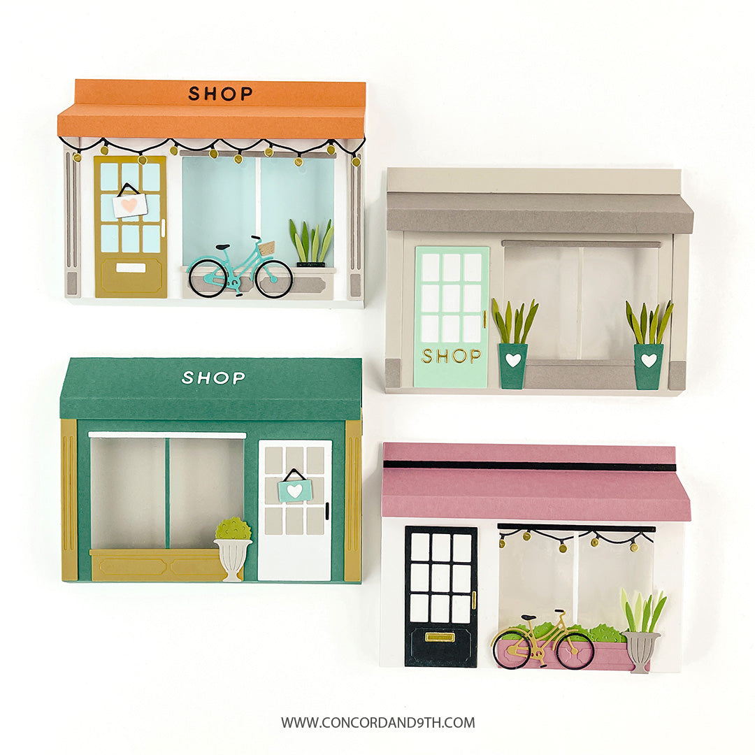 Window Shoppe Pop-Up Base Dies